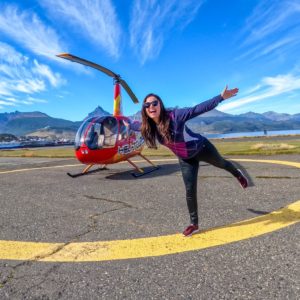 Sobrevoo de Helicopero